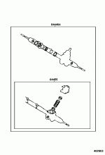 FRONT STEERING GEAR & LINK 2